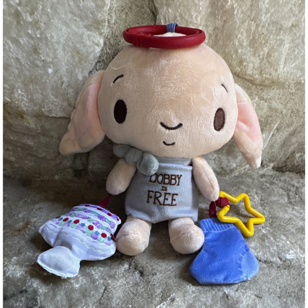 Wizarding World Harry Potter Dobby Is Free Plush Clip-On Stuffed Activity Toy